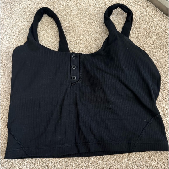 LULULEMON CROPPED TANK - Picture 1 of 4